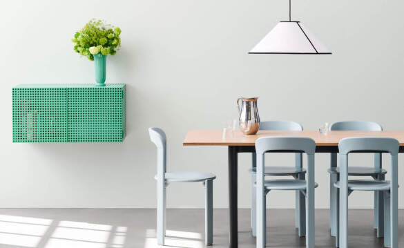 Skříňky Perforated Cabinet od HAY