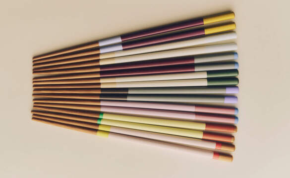 Hůlky Colour Sticks od HAY