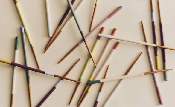 Hůlky Colour Sticks od HAY