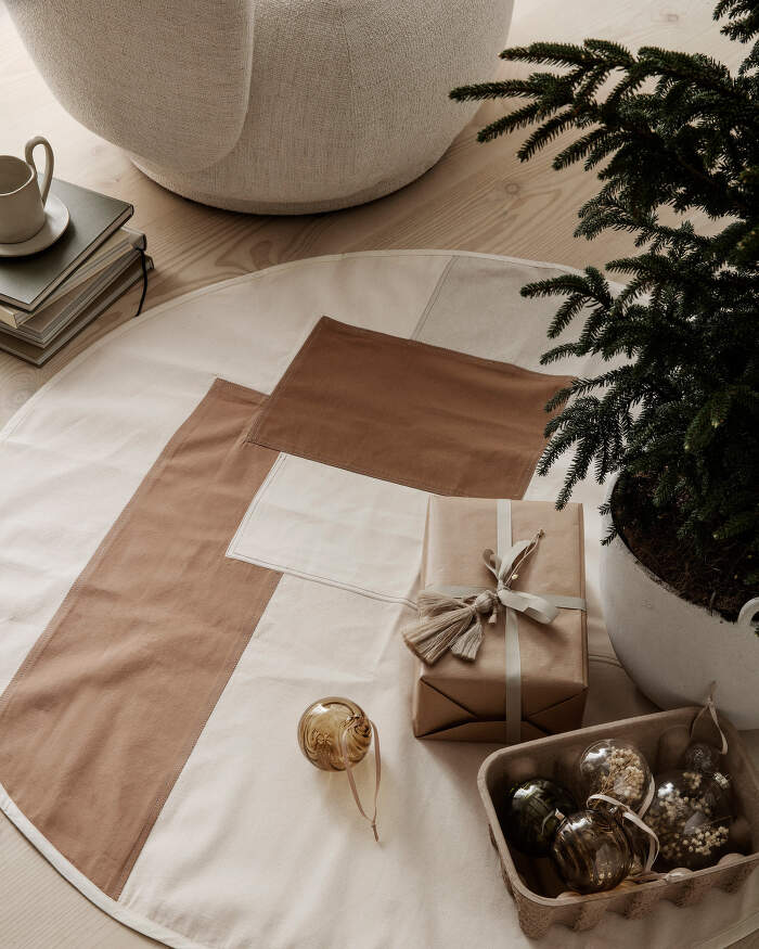 ferm LIVING Tonal Christmas Blanket