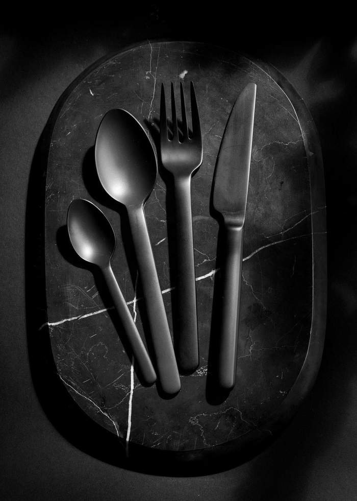 Příborový set New Norm Cutlery Black