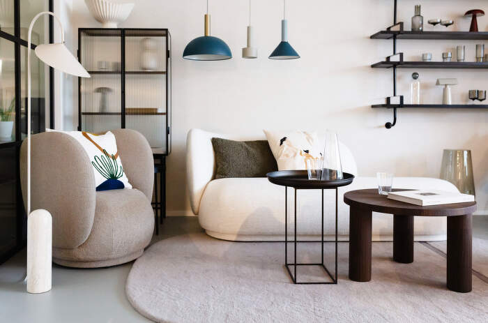 Showroom DesignVille - Ferm Living koutek
